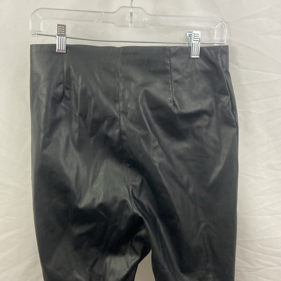 H&M Faux Leather Pants Women’s Size 10 Black NWT - Picture 13 of 14